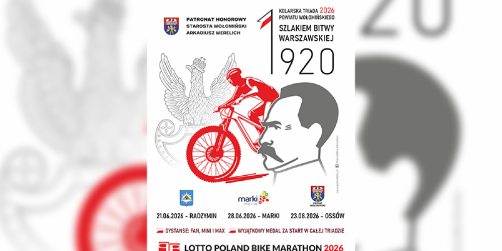 ZAPRASZAMY NA TRIADĘ POWIATU WOŁOMIŃSKIEGO 2026